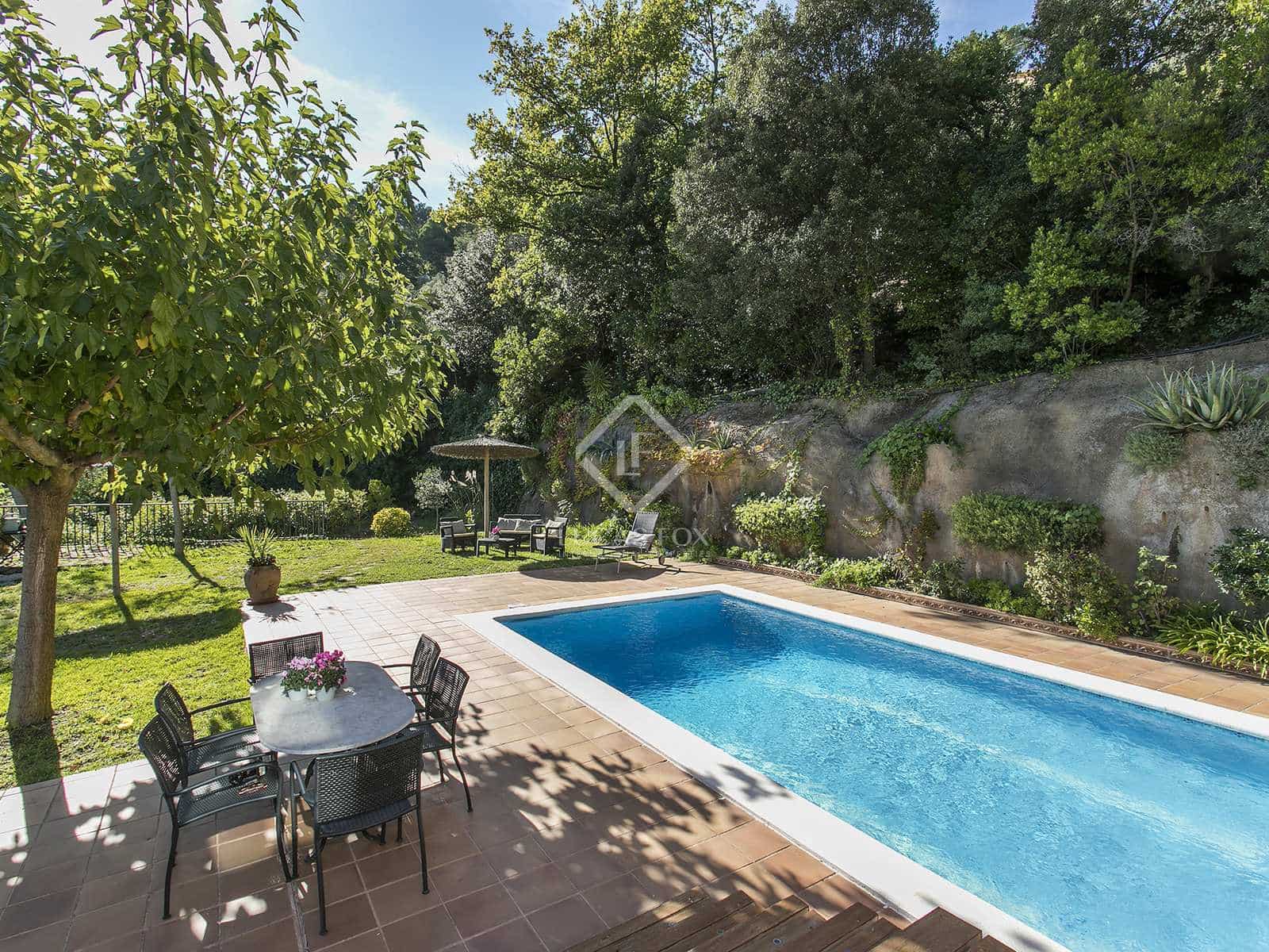 3 camera da letto Villa da affittare in Sant Cugat del Valles con piscina garage - 6.000 € (Rif: 7950285)