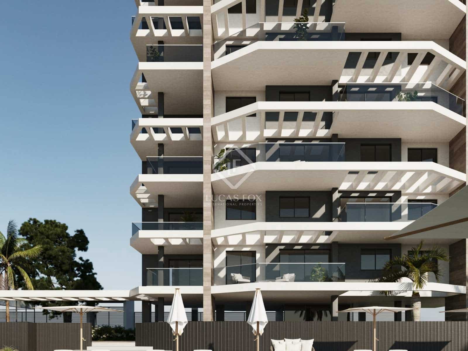 2 quarto Apartamento para venda em Calpe / Calp com piscina garagem - 450 000 € (Ref: 7980276)