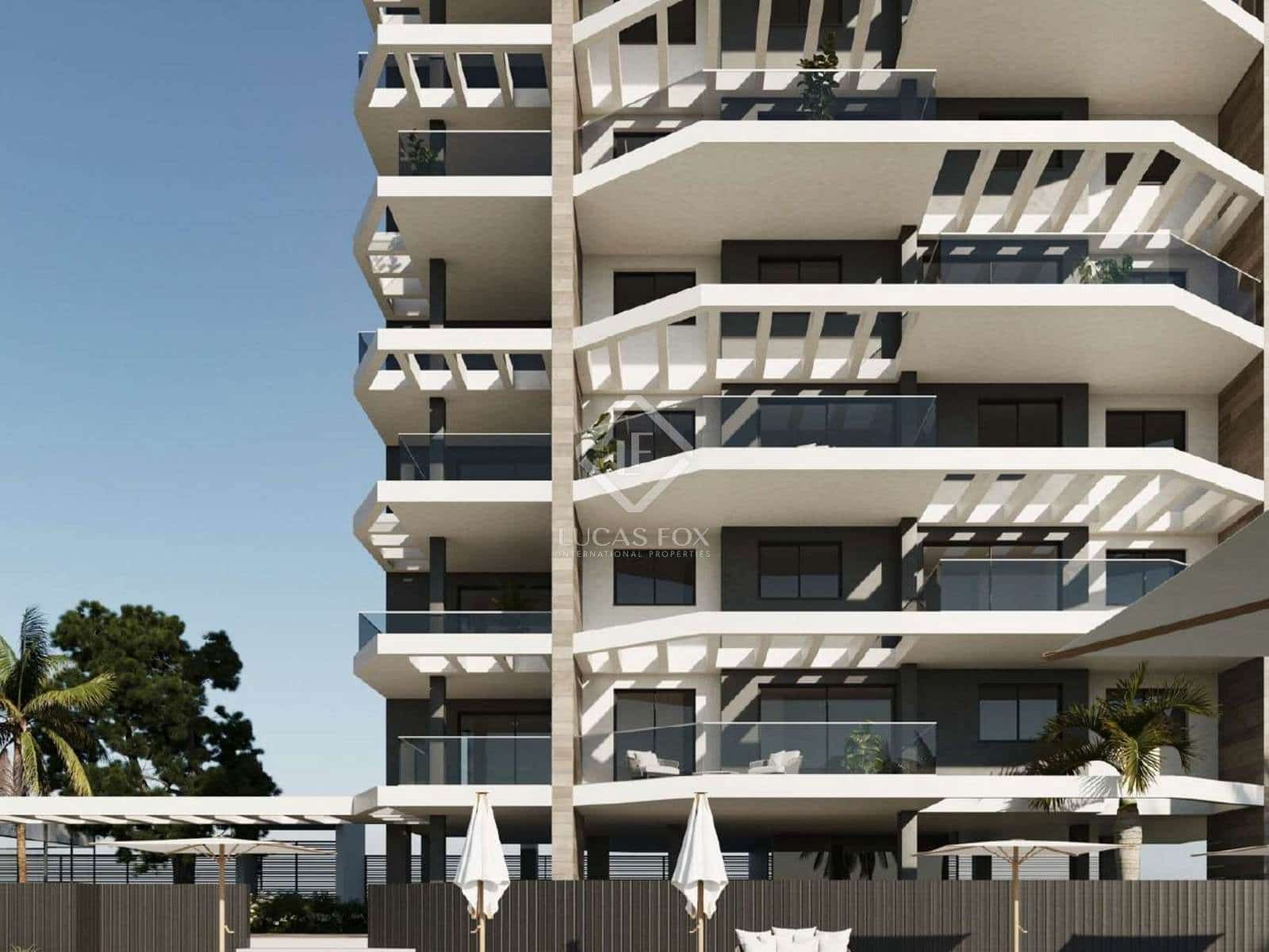 2 quarto Apartamento para venda em Calpe / Calp com piscina garagem - 450 000 € (Ref: 7980276)