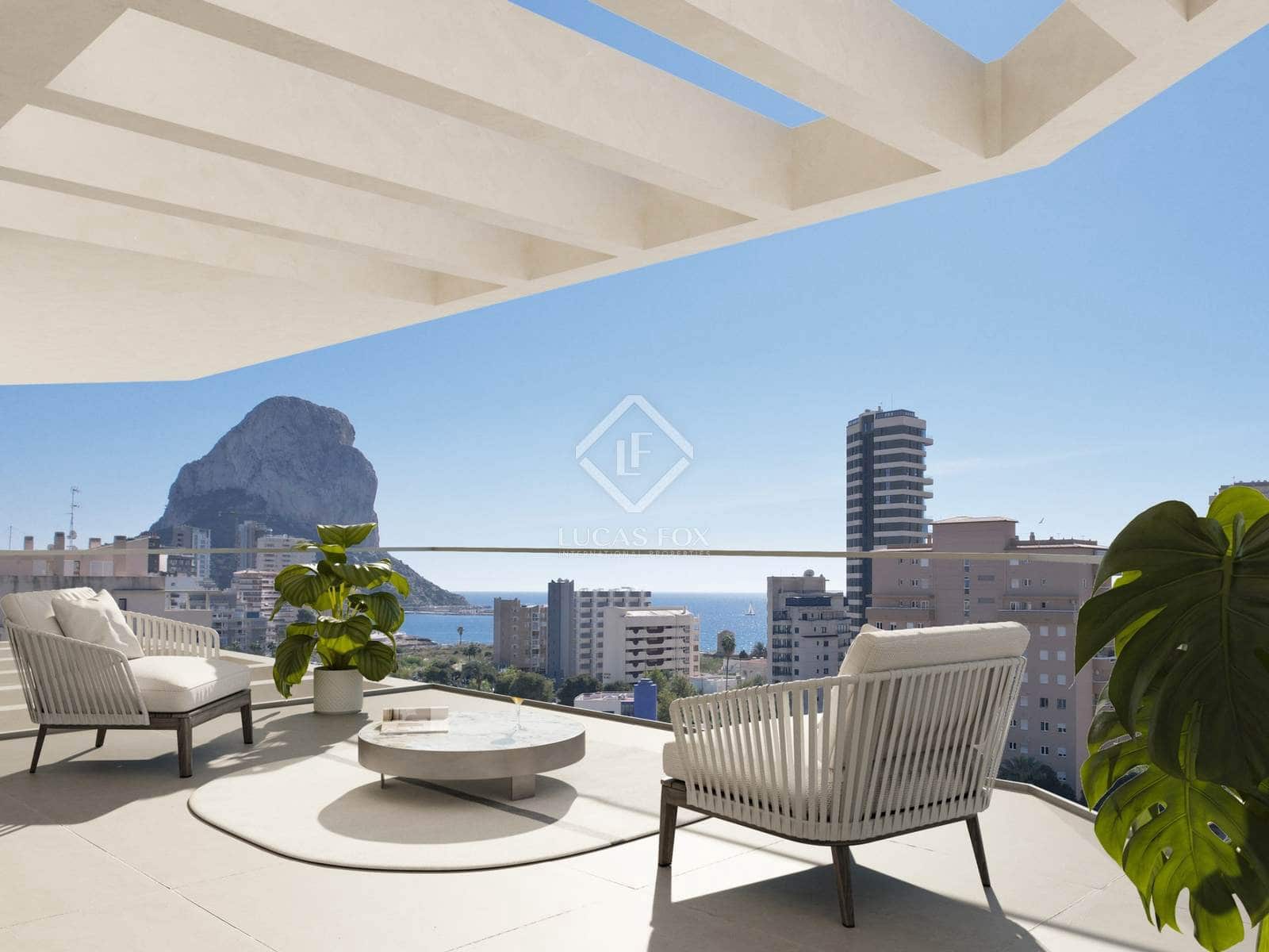 2 quarto Apartamento para venda em Calpe / Calp com piscina garagem - 450 000 € (Ref: 7980276)