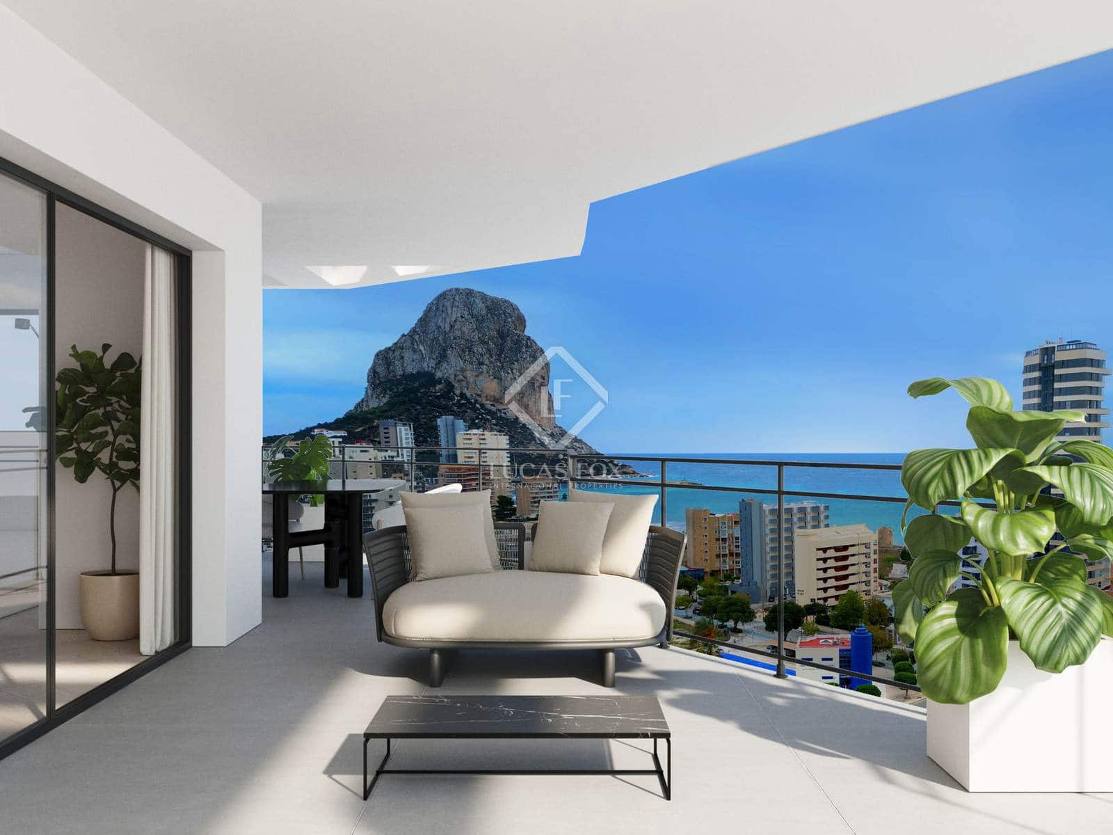 2 quarto Apartamento para venda em Calpe / Calp com piscina garagem - 450 000 € (Ref: 7980276)