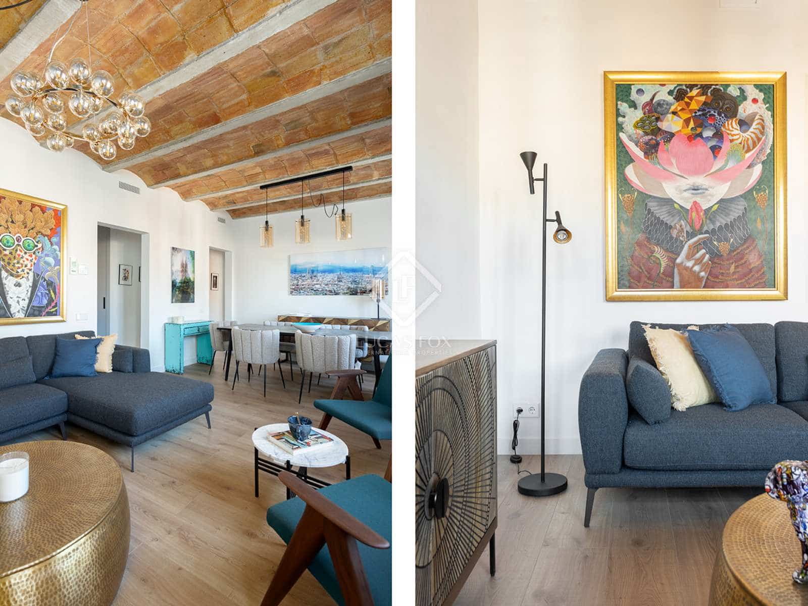 Apartamento de 2 habitaciones en Barcelona ciudad en alquiler - 2.700 € (Ref: 7995261)