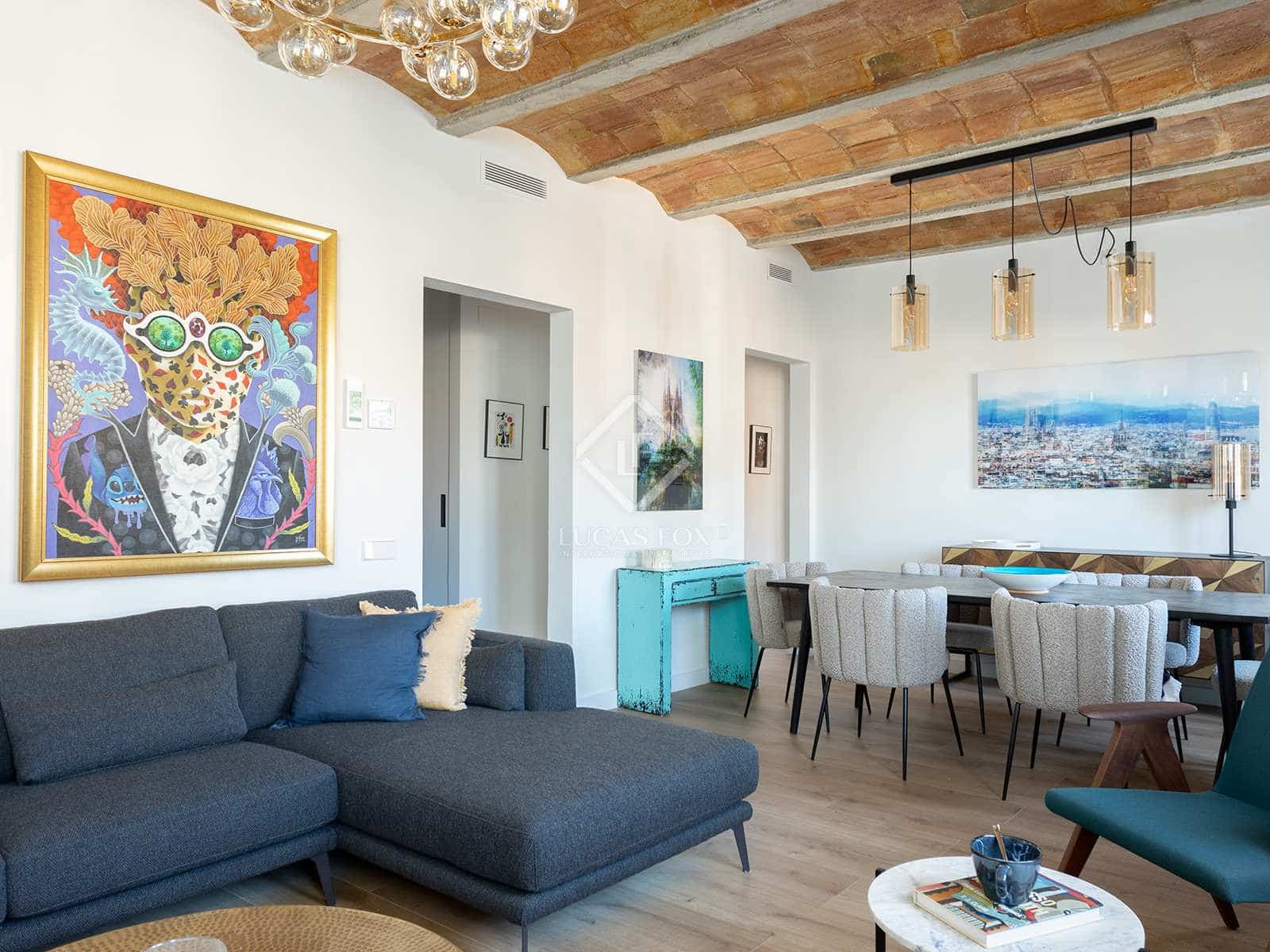 Apartamento de 2 habitaciones en Barcelona ciudad en alquiler - 2.700 € (Ref: 7995261)