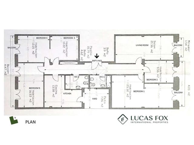 5 slaapkamer Appartement te koop in Donostia-San Sebastián - € 985.000 (Ref: 8015508)