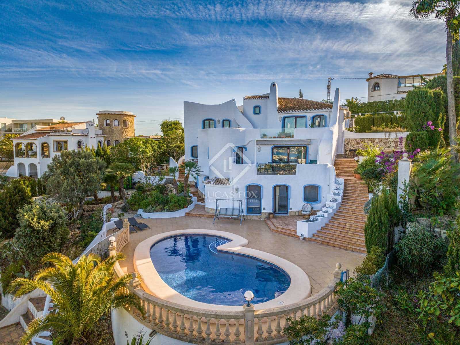 5 makuuhuone Huvila myytävänä paikassa Javea / Xabia mukana uima-altaan 
autotalli - 970 000 € (Ref: 8022648)