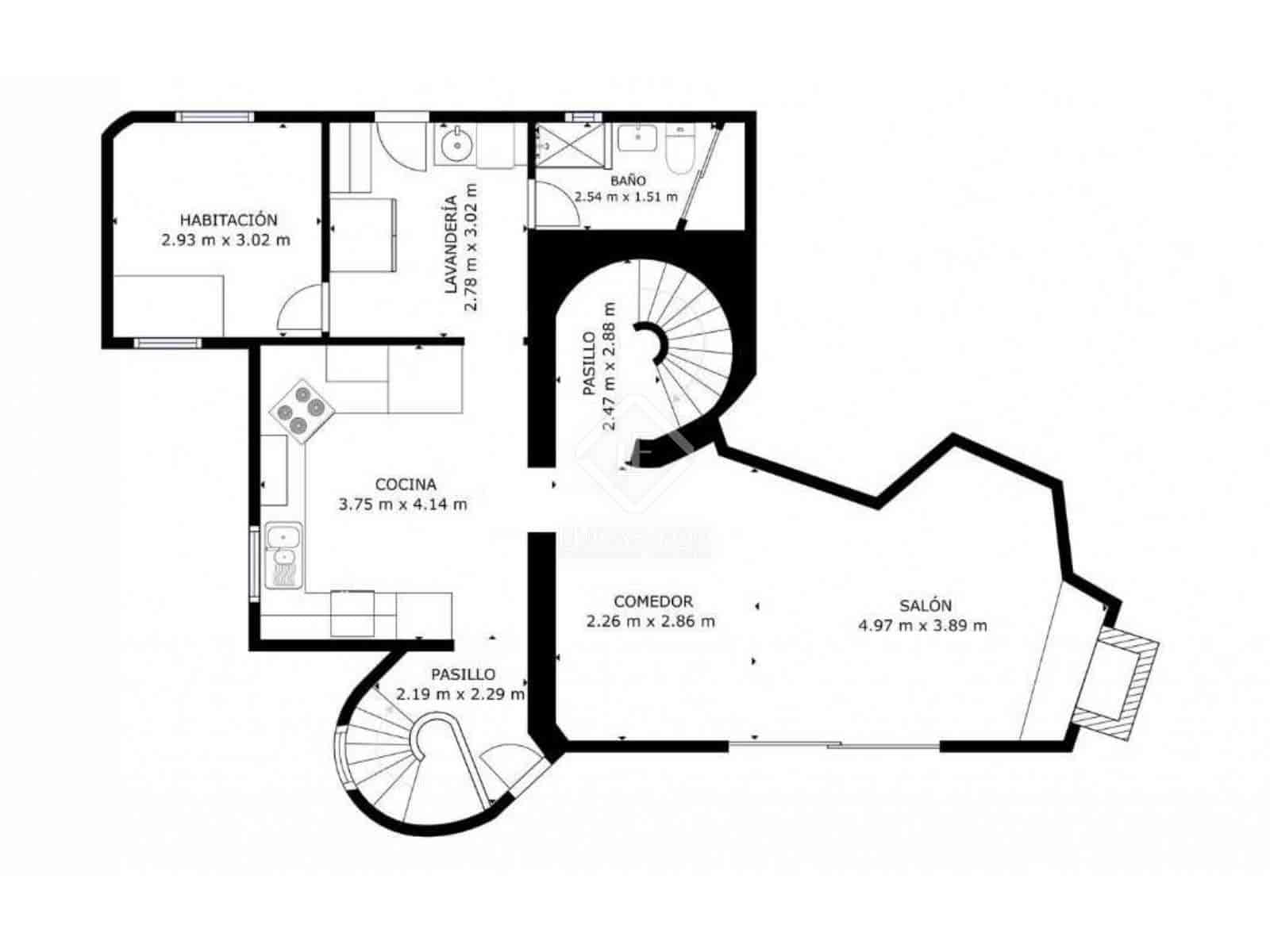 5 makuuhuone Huvila myytävänä paikassa Javea / Xabia mukana uima-altaan 
autotalli - 970 000 € (Ref: 8022648)