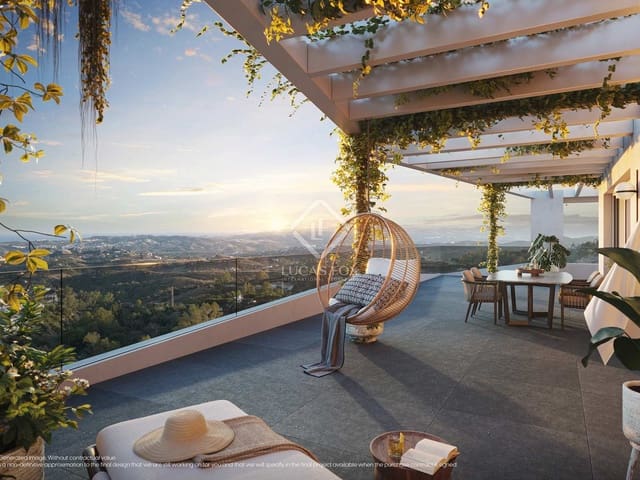 3 chambre Penthouse à vendre à Mijas avec piscine garage - 1 119 000 € (Ref: 8038945)