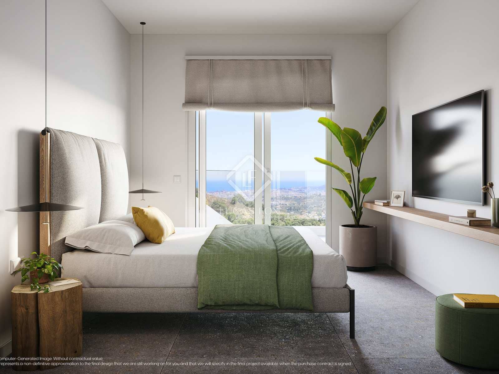 3 chambre Penthouse à vendre à Mijas avec piscine garage - 1 119 000 € (Ref: 8038945)