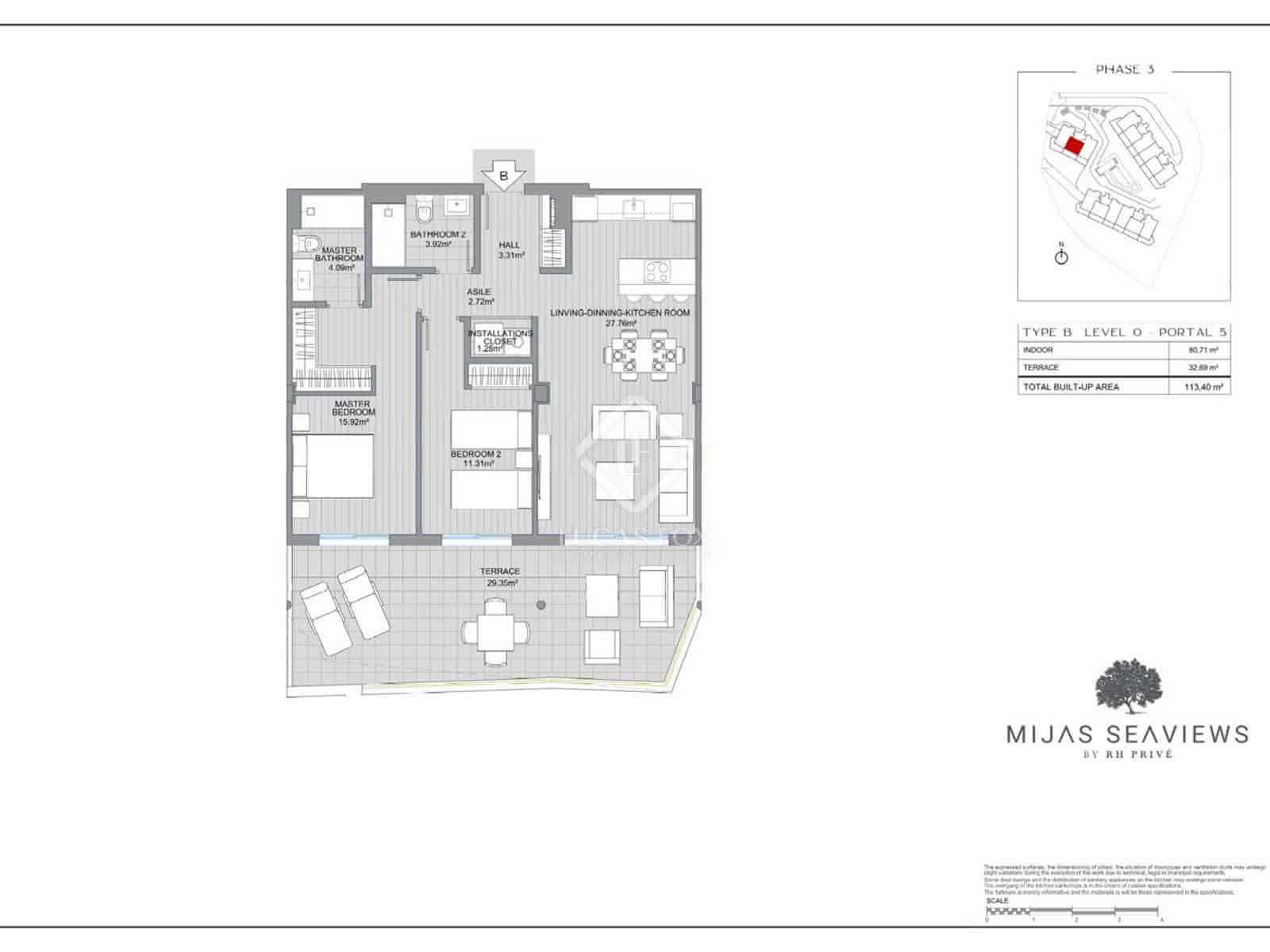 2 chambre Appartement à vendre à Mijas avec piscine garage - 538 700 € (Ref: 8038948)