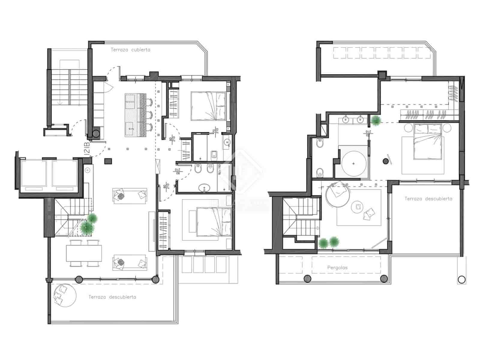 3 chambre Penthouse à vendre à Calpe / Calp avec piscine garage - 799 000 € (Ref: 8052153)