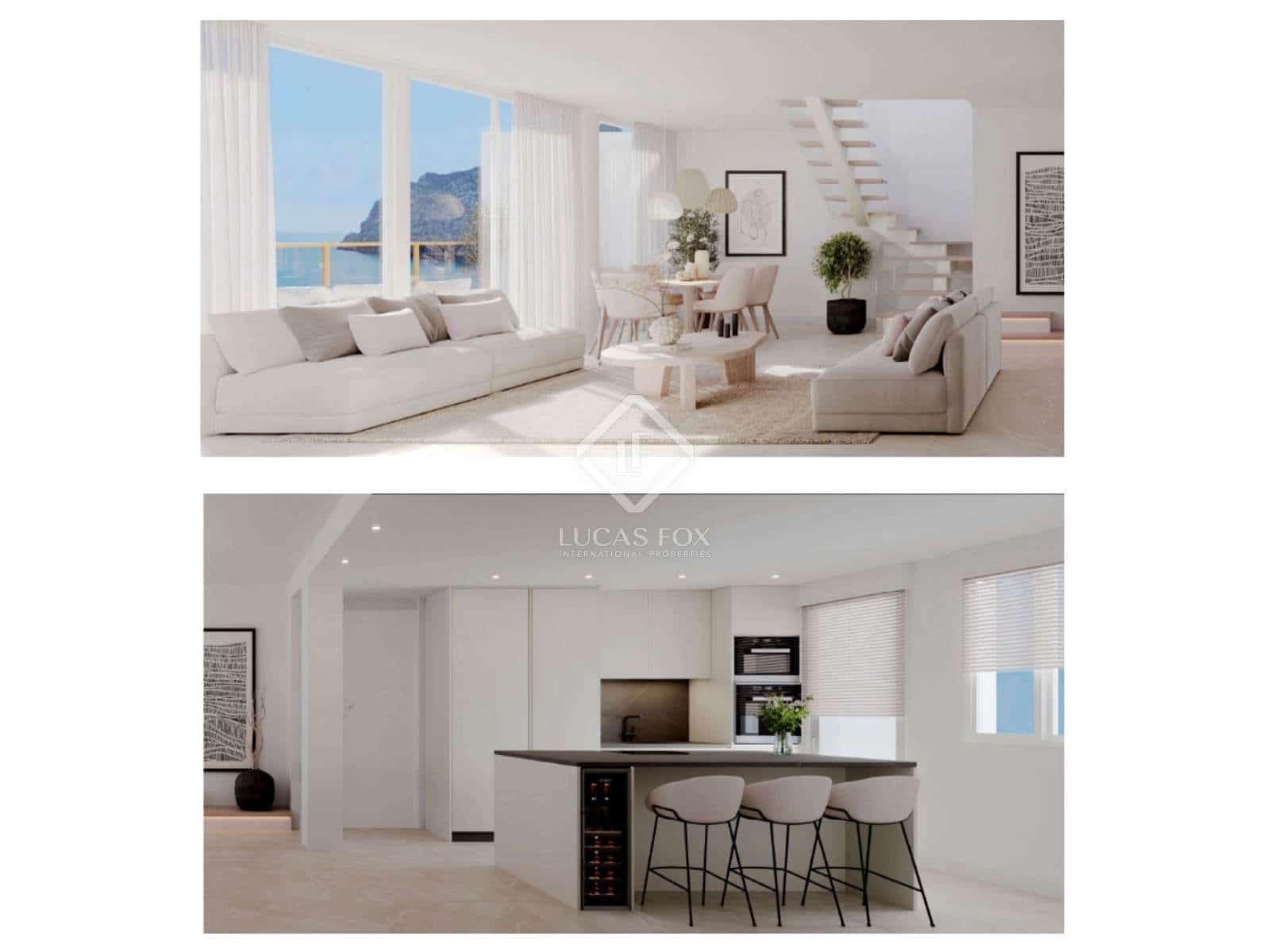 3 chambre Penthouse à vendre à Calpe / Calp avec piscine garage - 799 000 € (Ref: 8052153)