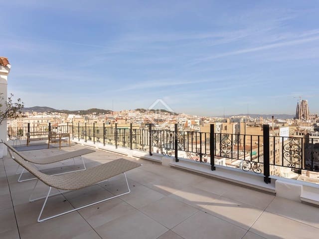 1 bedroom Penthouse for rent in Barcelona city - € 5,500 (Ref: 8059255)