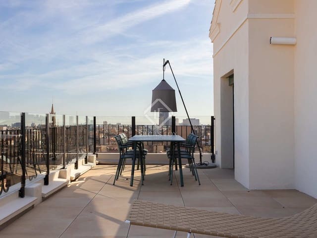1 bedroom Penthouse for rent in Barcelona city - € 5,500 (Ref: 8059255)