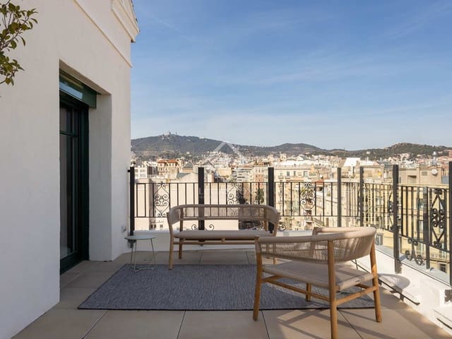 1 bedroom Penthouse for rent in Barcelona city - € 5,500 (Ref: 8059255)
