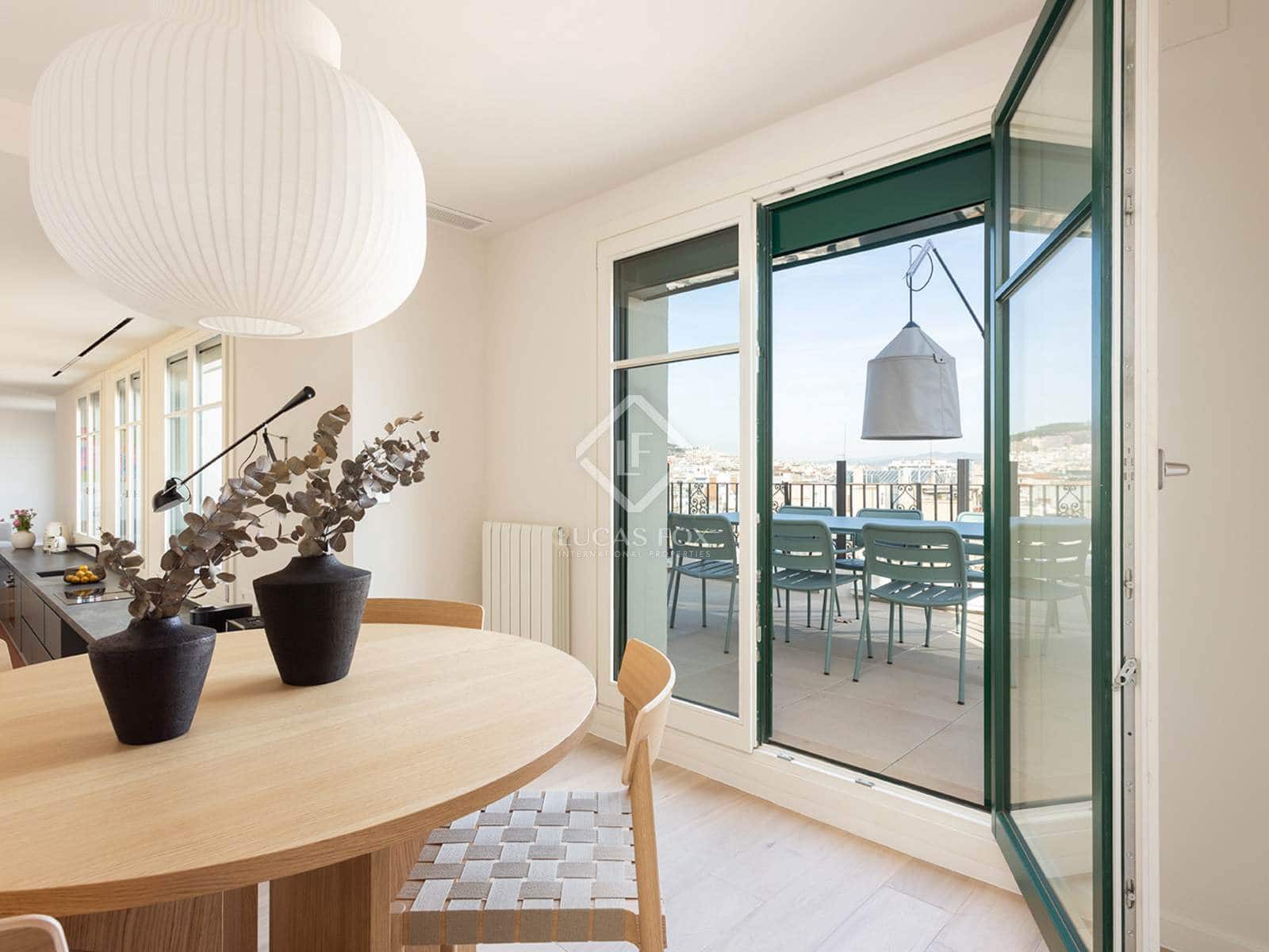 1 sypialnia Penthouse do wynajęcia w Miasto Barcelona - 5 500 € (Ref: 8059255)