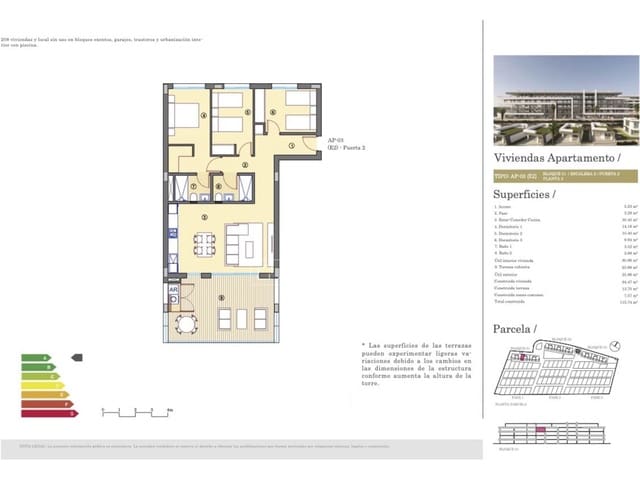 3 soverom Leilighet til salgs i Muchamiel / Mutxamel med svømmebasseng garasje - € 350 750 (Ref: 8061934)
