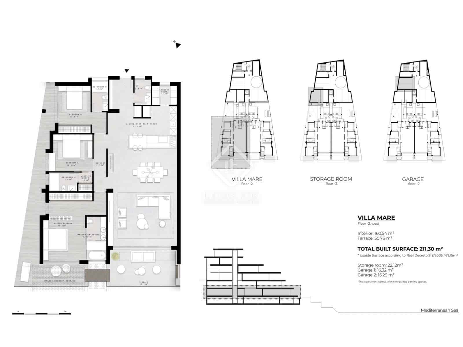 2 chambre Appartement à vendre à Estepona avec piscine garage - 2 490 000 € (Ref: 8086082)