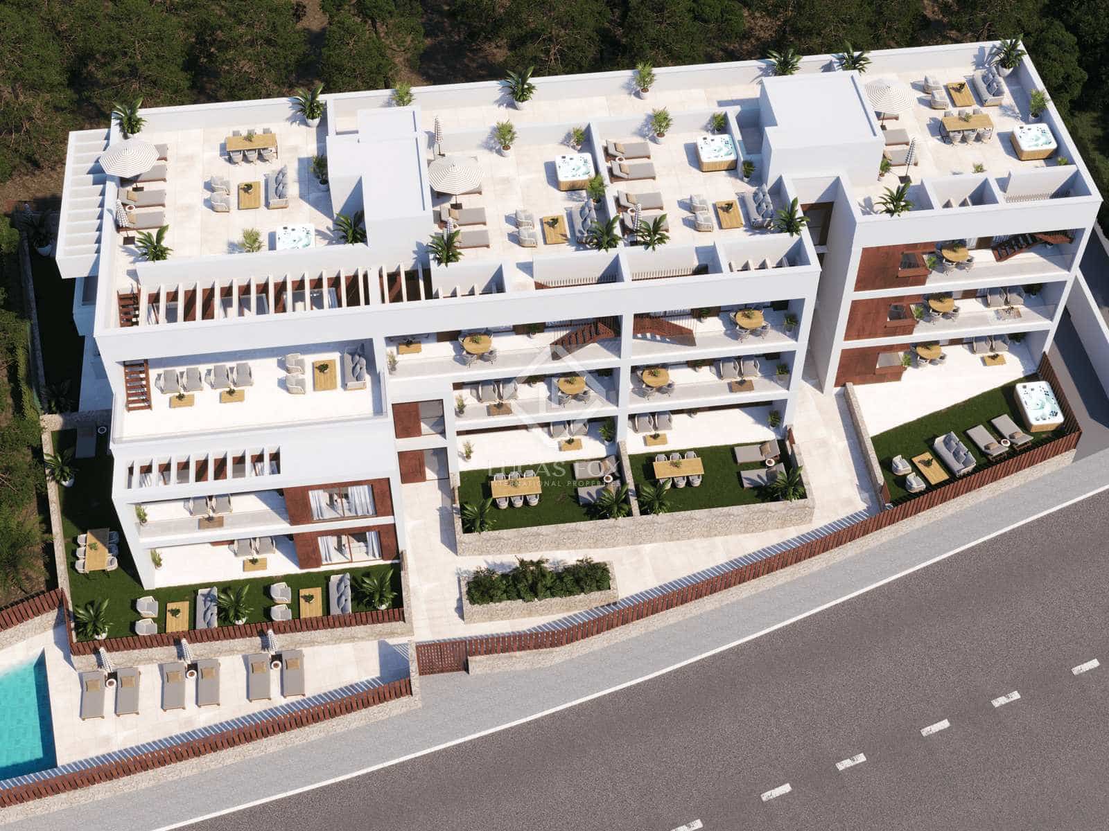 3 Zimmer Apartment zu verkaufen in Santa Eulalia / Santa Eularia mit Pool Garage - 740.000 € (Ref: 8094005)