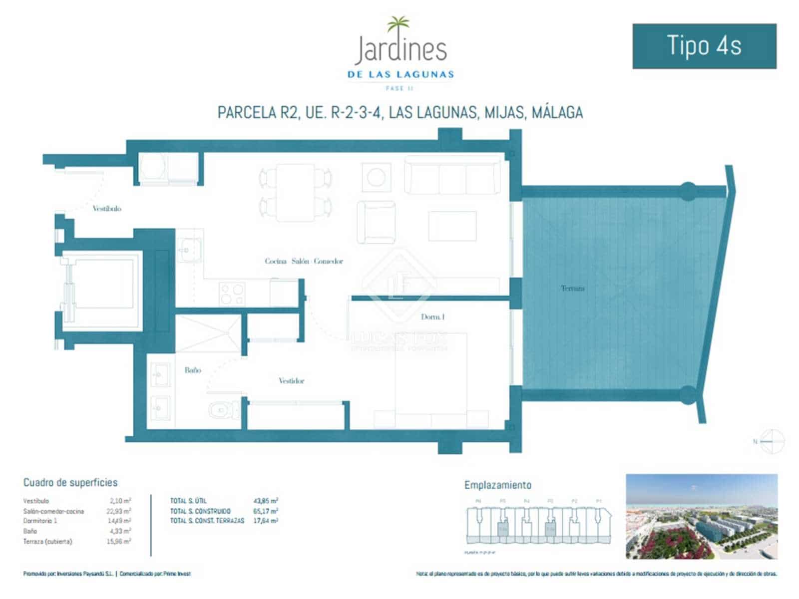 Apartamento de 3 habitaciones en Las Lagunas de Mijas en venta con piscina garaje - 466.500 € (Ref: 8094015)