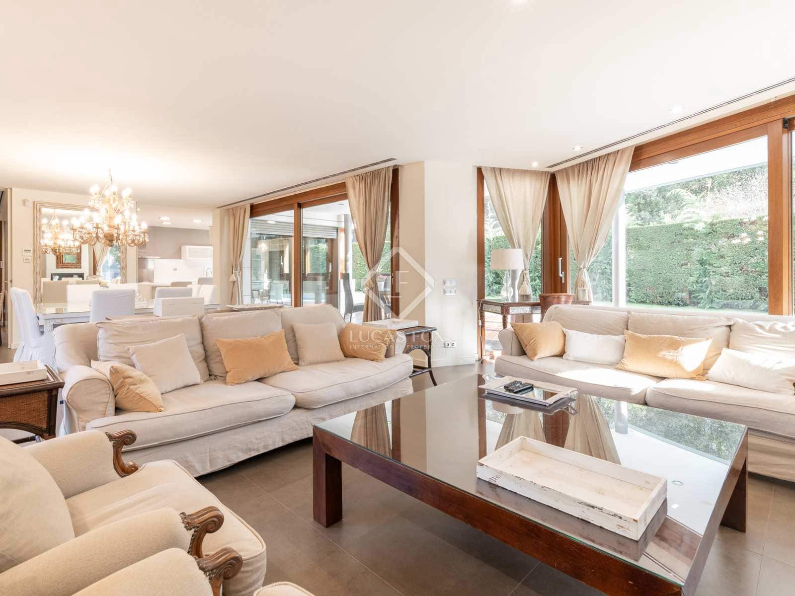 6 quarto Moradia para arrendar em Sant Cugat del Valles com piscina garagem - 6 500 € (Ref: 8109565)