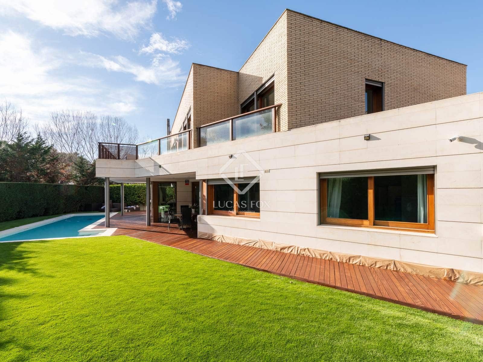 6 quarto Moradia para arrendar em Sant Cugat del Valles com piscina garagem - 6 500 € (Ref: 8109565)