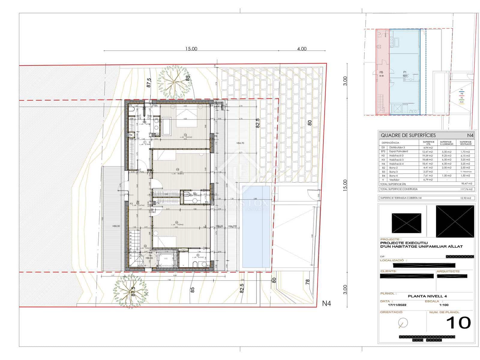 4 sovrum Villa till salu i Les Botigues de Sitges med pool garage - 2 650 000 € (Ref: 8163337)
