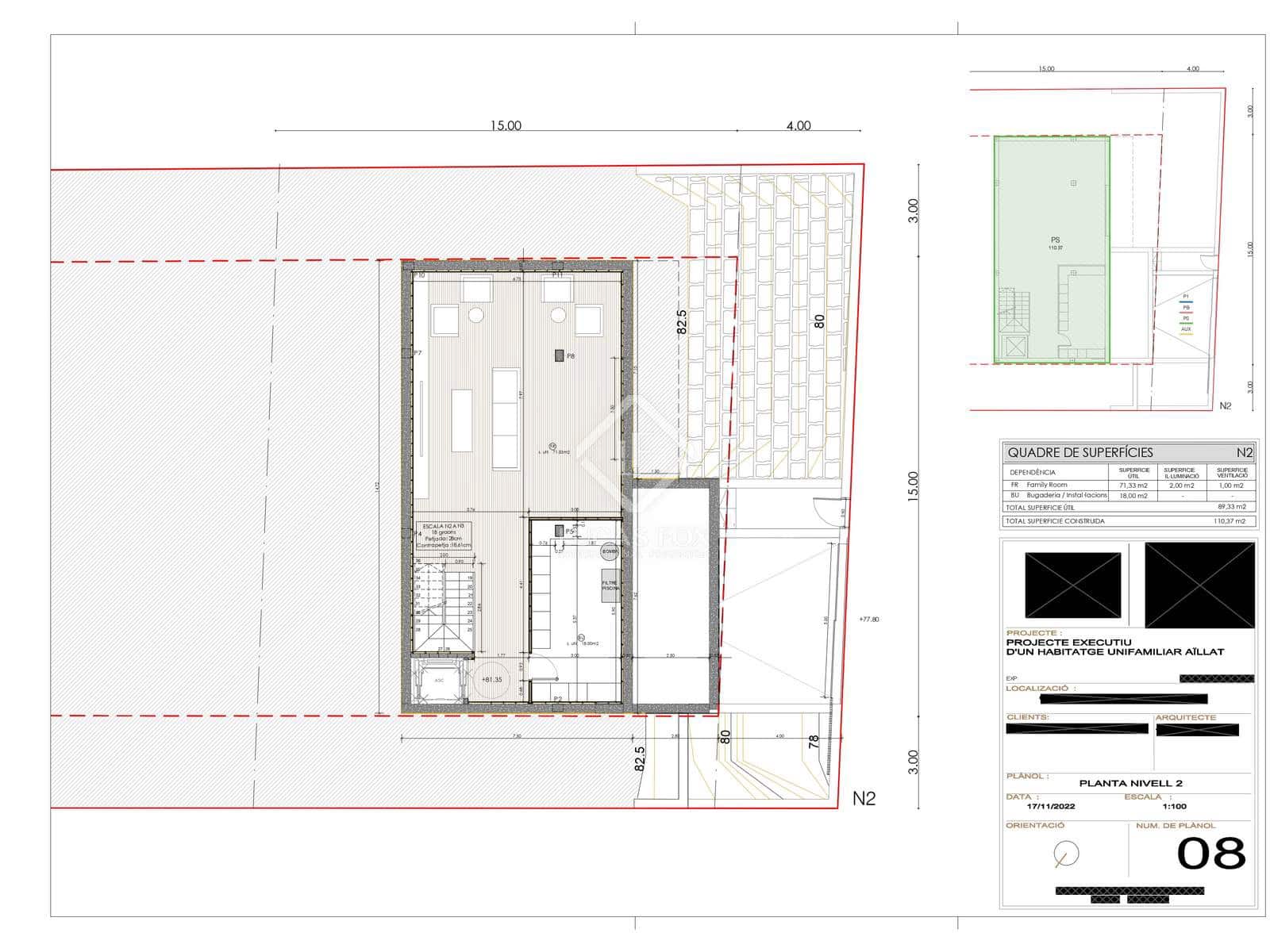 4 sovrum Villa till salu i Les Botigues de Sitges med pool garage - 2 650 000 € (Ref: 8163337)