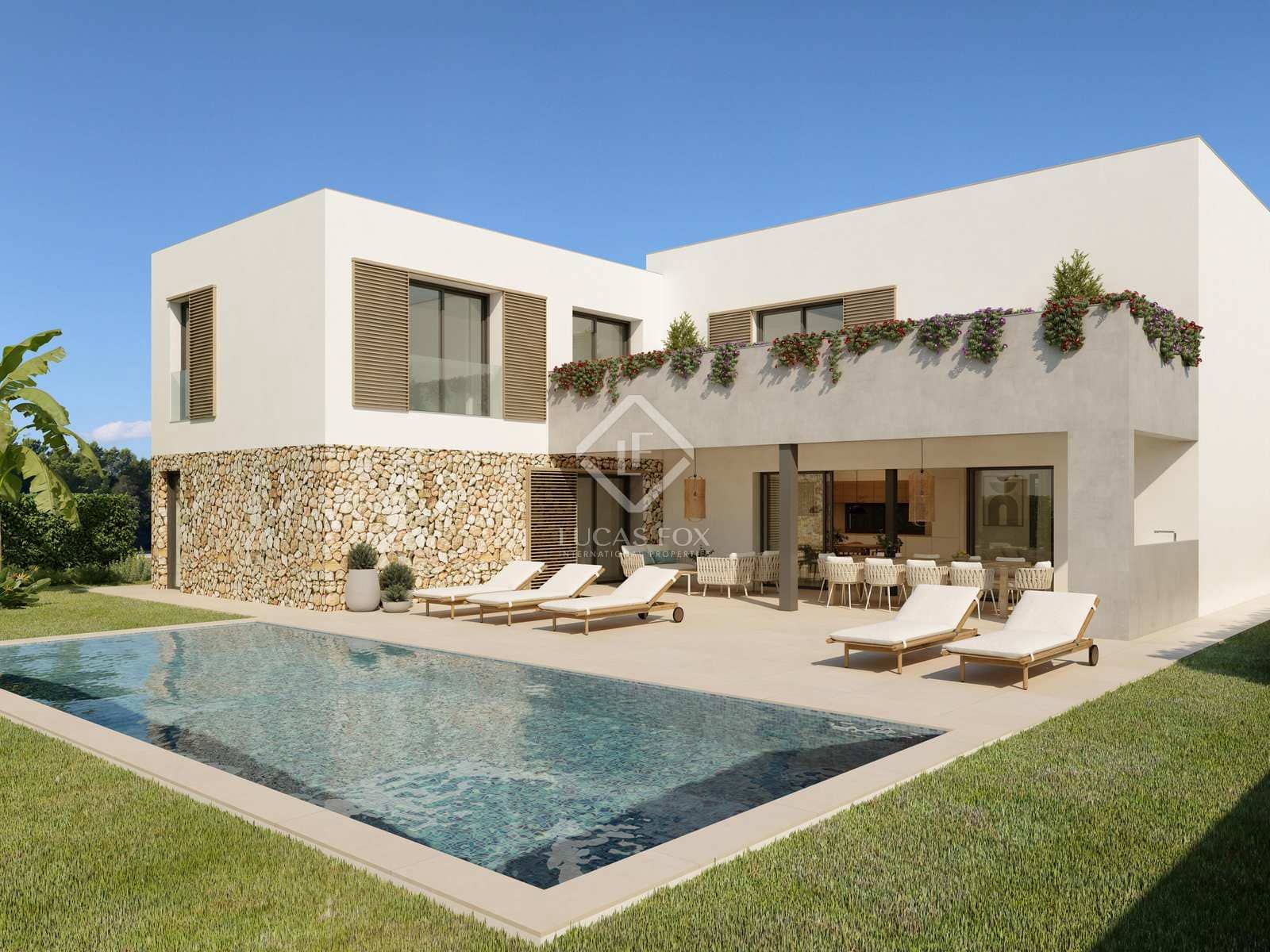 4 soverom Villa til salgs i Alayor / Alaior med svømmebasseng garasje - € 925 000 (Ref: 8169312)