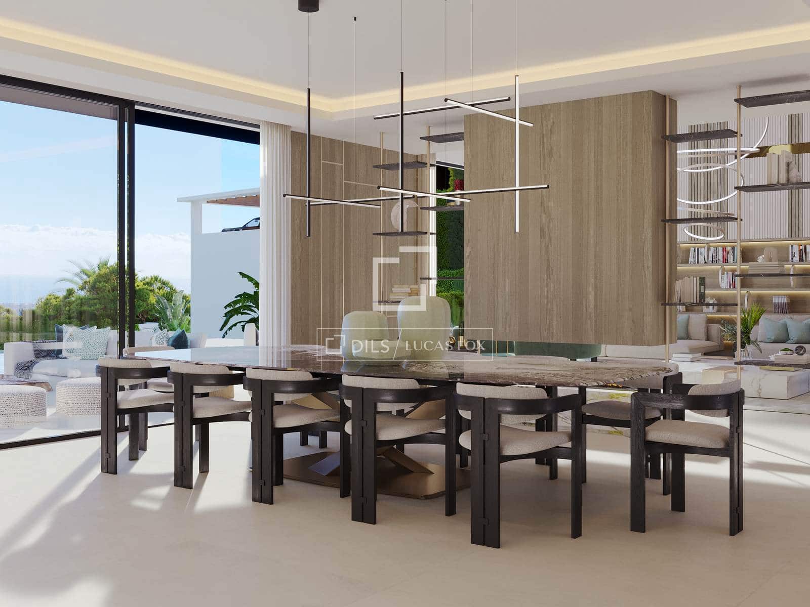 4 camera da letto Villa in vendita in Estepona con piscina - 4.600.000 € (Rif: 8211902)