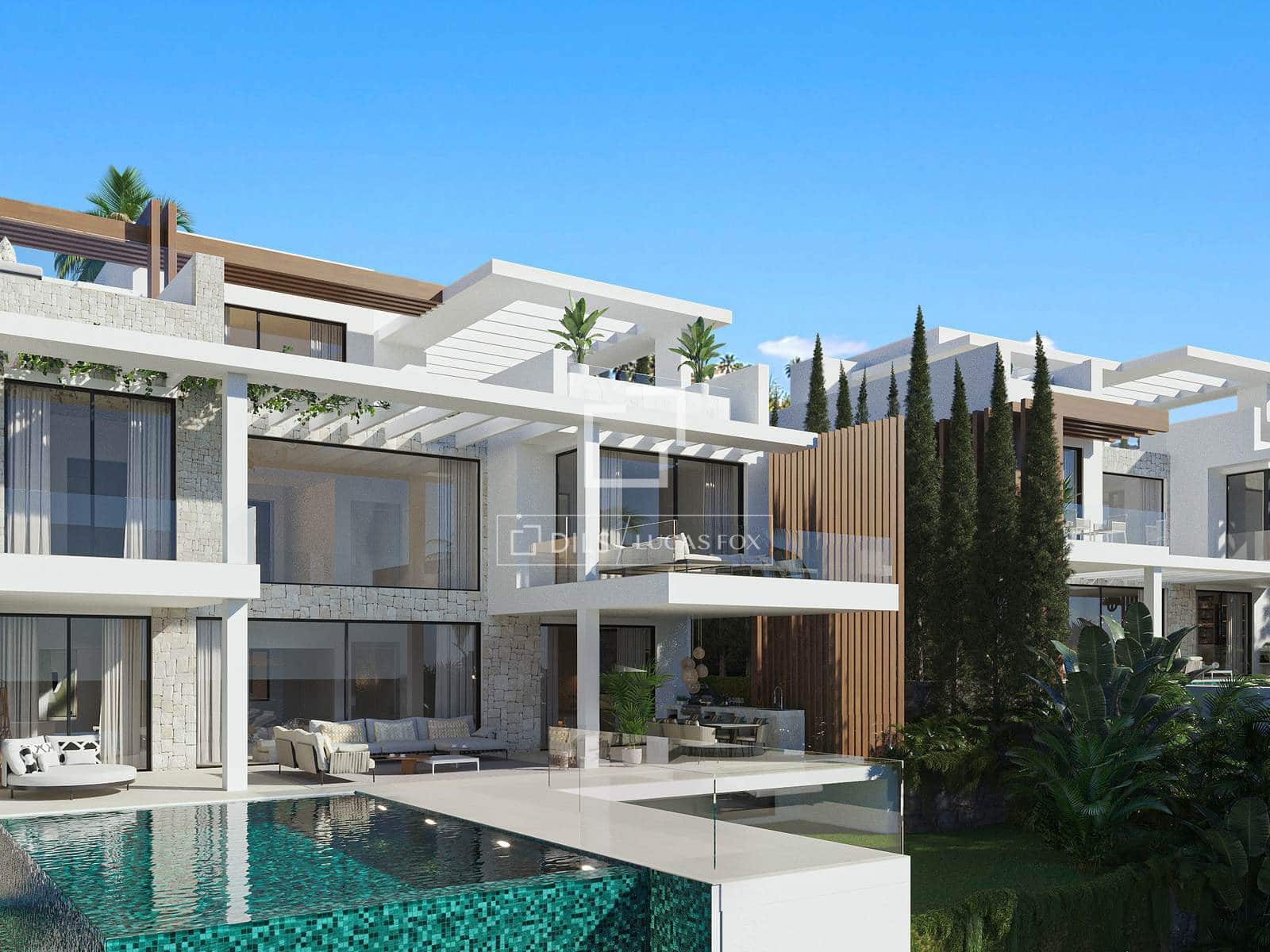 3 quarto Moradia para venda em Estepona com piscina - 3 290 000 € (Ref: 8211904)