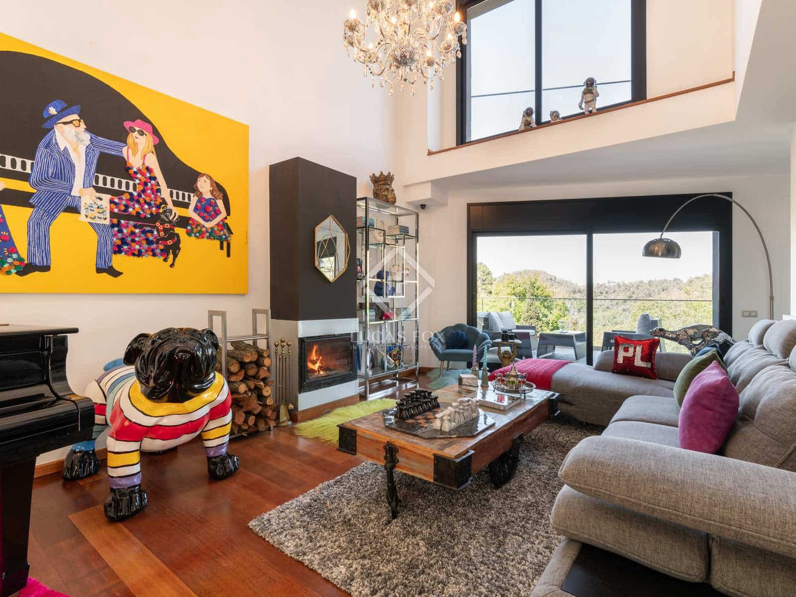 6 bedroom Villa for sale in Sant Cugat del Valles with pool garage - € 2,550,000 (Ref: 8223710)