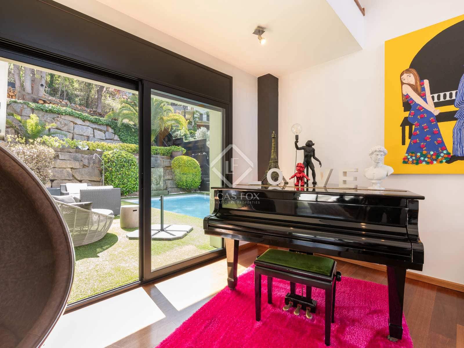 6 bedroom Villa for sale in Sant Cugat del Valles with pool garage - € 2,550,000 (Ref: 8223710)