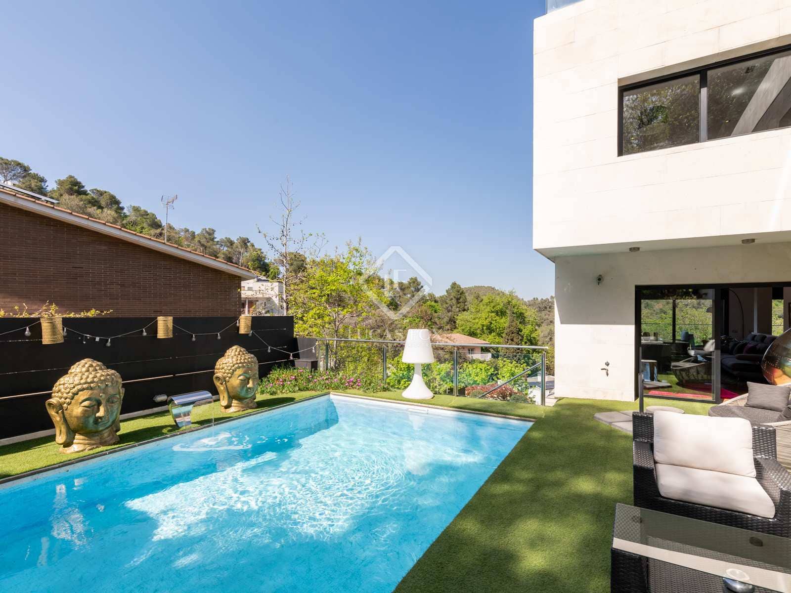 6 bedroom Villa for sale in Sant Cugat del Valles with pool garage - € 2,550,000 (Ref: 8223710)
