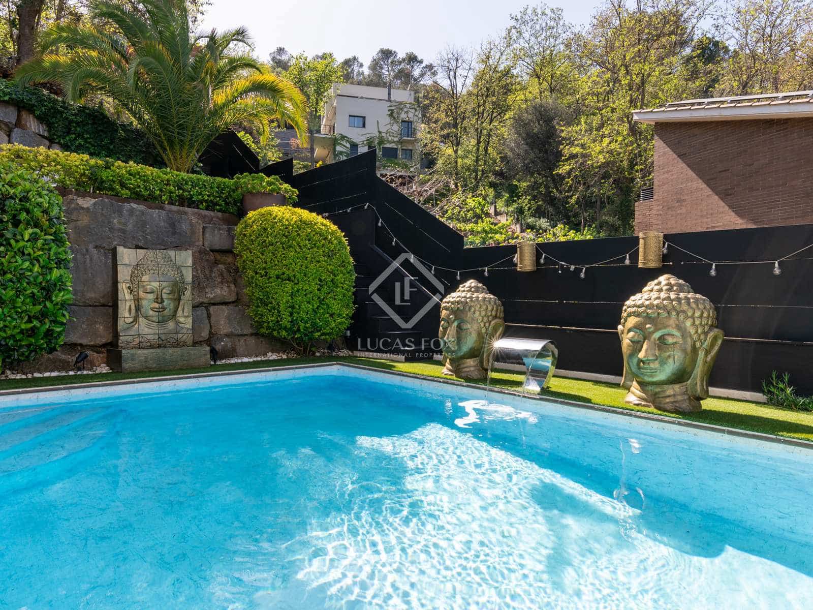 6 bedroom Villa for sale in Sant Cugat del Valles with pool garage - € 2,550,000 (Ref: 8223710)