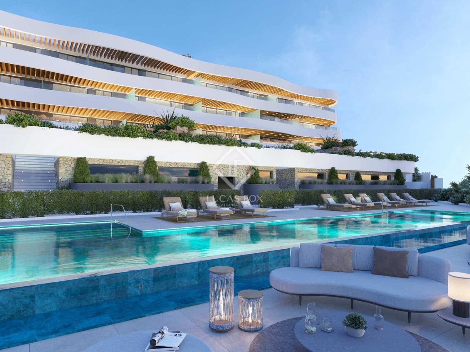 3 chambre Penthouse à vendre à Mijas avec piscine garage - 2 050 000 € (Ref: 8237237)