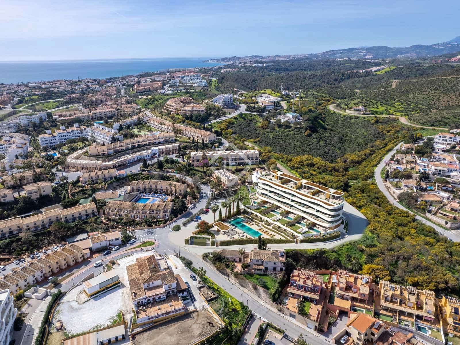 3 chambre Penthouse à vendre à Mijas avec piscine garage - 2 050 000 € (Ref: 8237237)