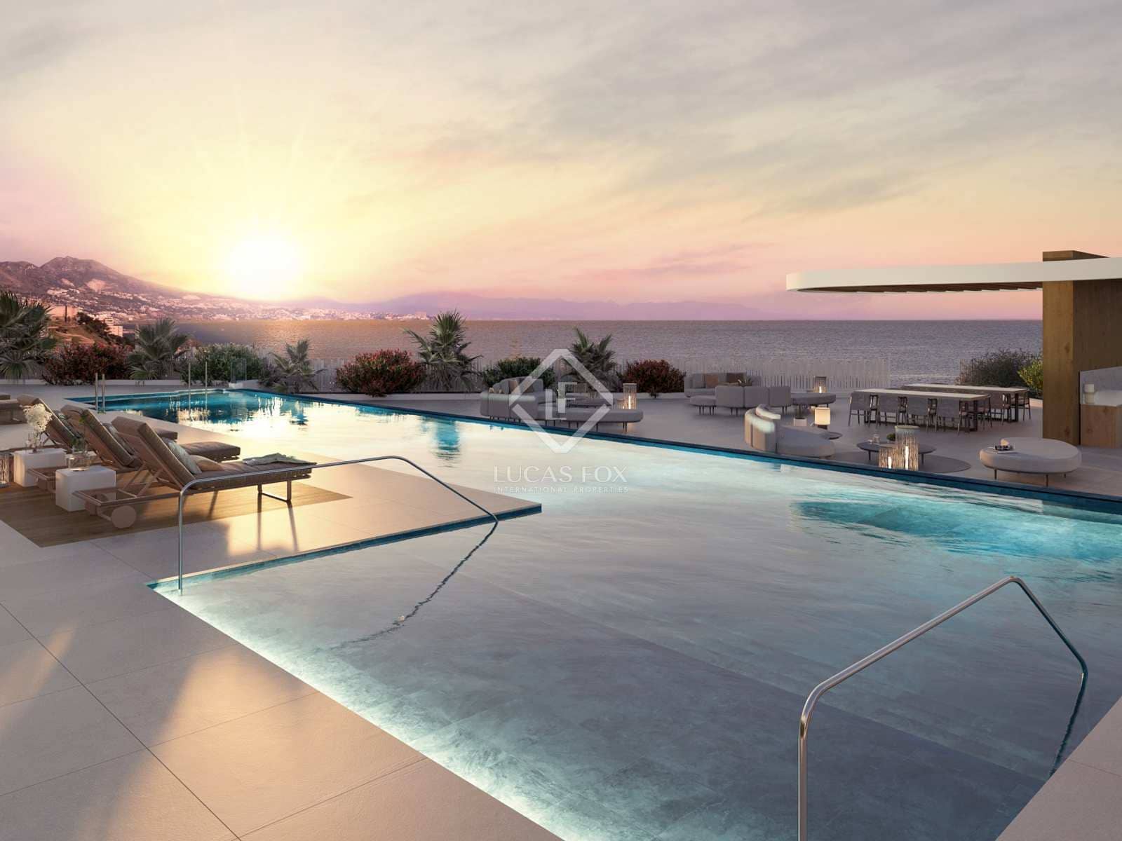 3 chambre Penthouse à vendre à Mijas avec piscine garage - 2 050 000 € (Ref: 8237237)