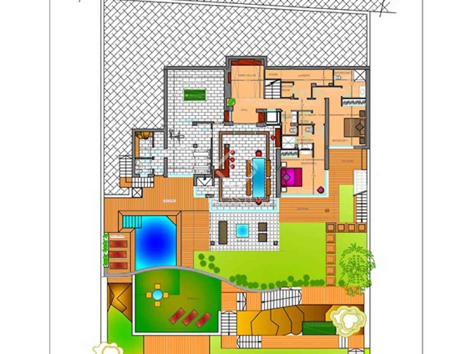 5 soverom Villa til salgs i Manilva med svømmebasseng garasje - € 3 295 000 (Ref: 8242695)