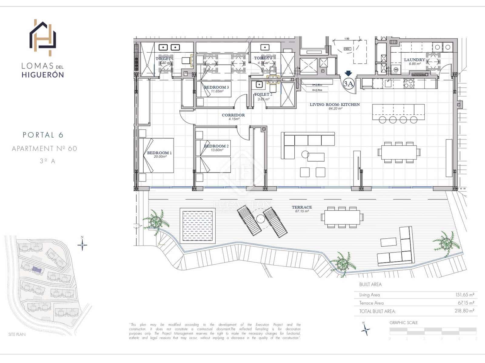 3 slaapkamer Penthouse te koop in Fuengirola met zwembad garage - € 1.655.000 (Ref: 8244031)