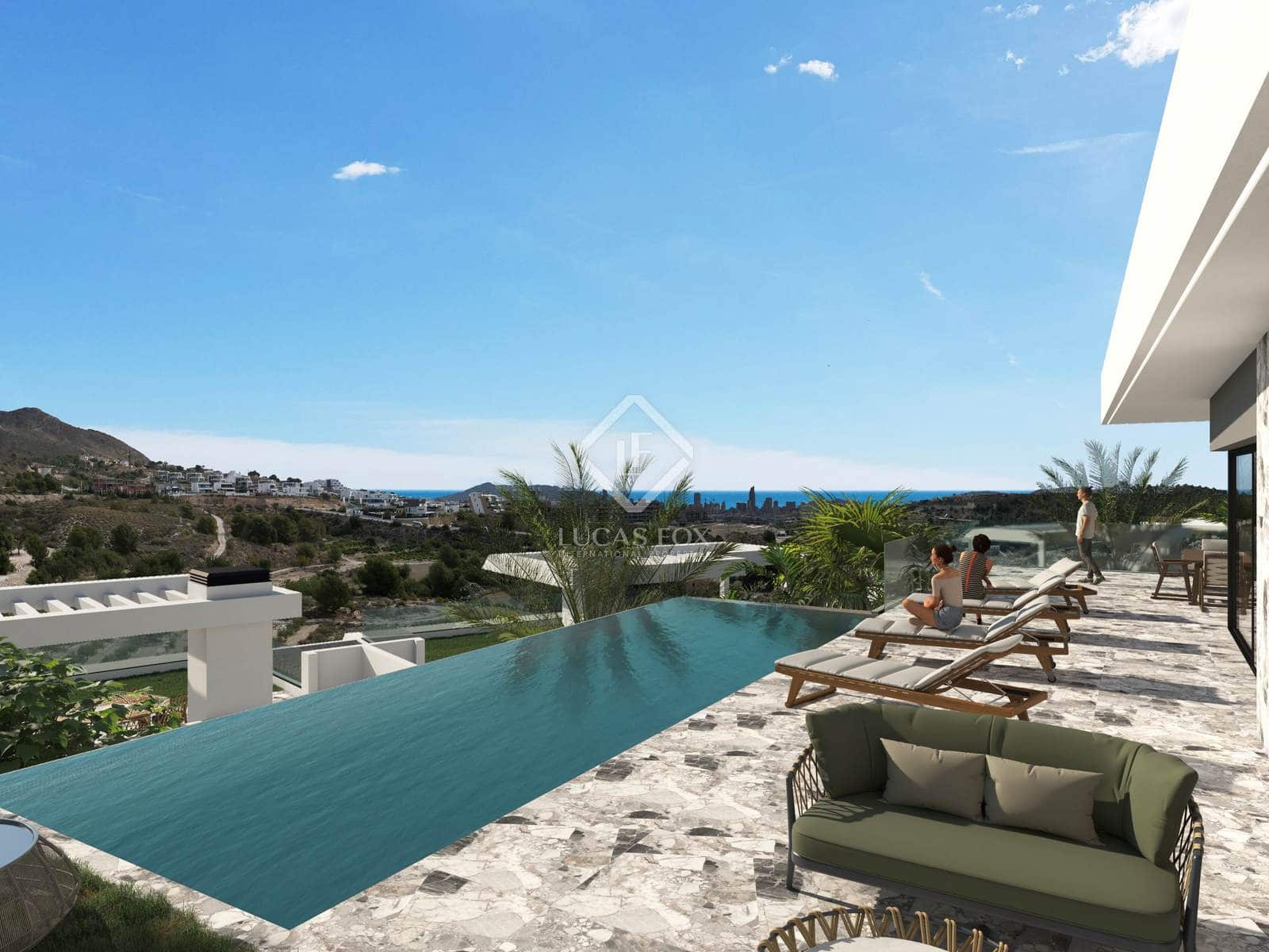 4 slaapkamer Villa te koop in Finestrat met zwembad garage - € 1.270.000 (Ref: 8246039)