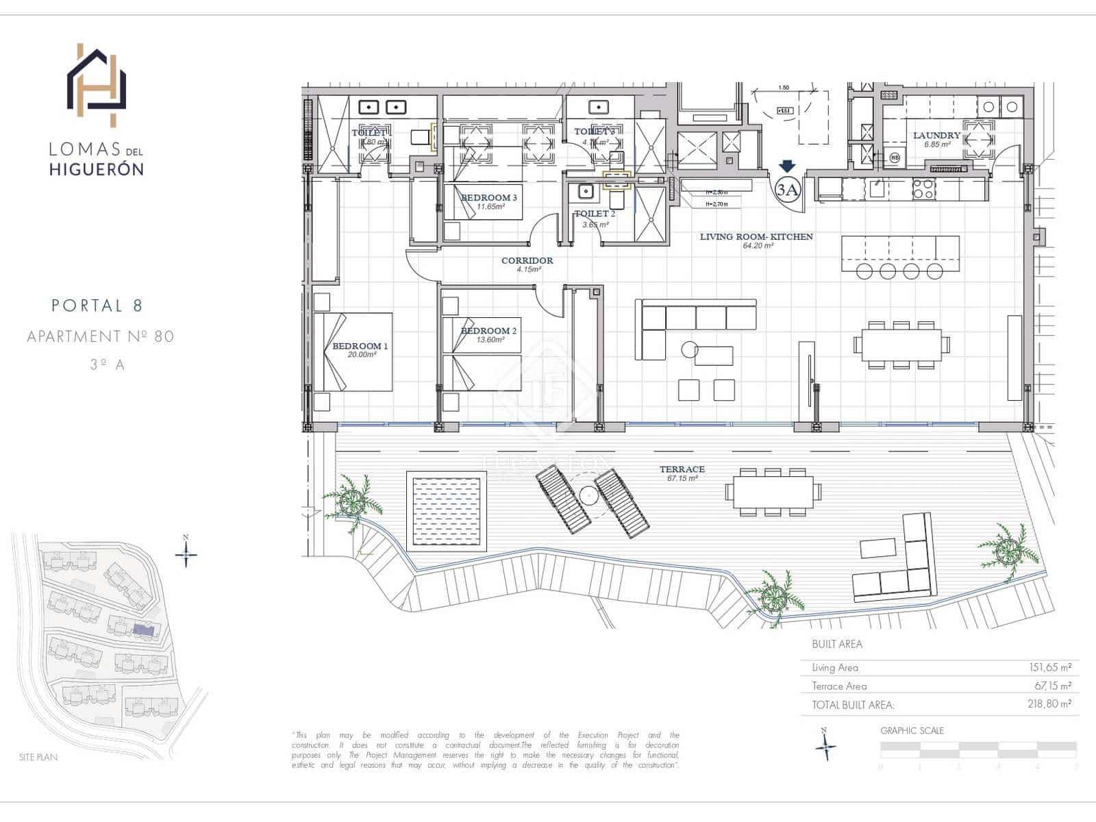 3 slaapkamer Penthouse te koop in Fuengirola met zwembad garage - € 1.690.000 (Ref: 8246042)