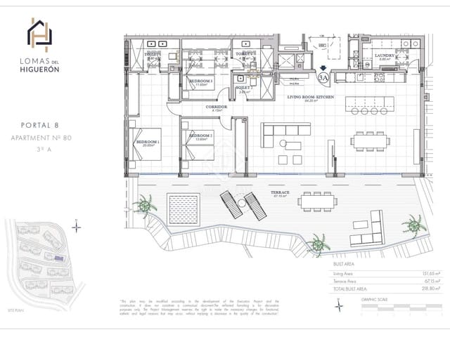 3 slaapkamer Penthouse te koop in Fuengirola met zwembad garage - € 1.690.000 (Ref: 8246042)
