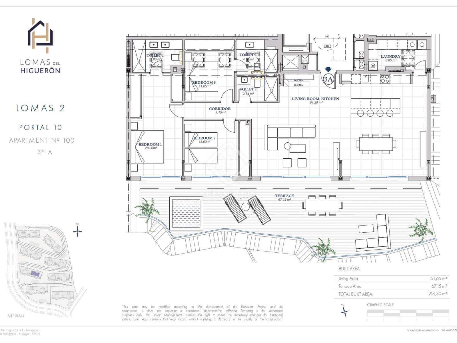 3 chambre Penthouse à vendre à Fuengirola avec piscine garage - 1 270 000 € (Ref: 8246044)