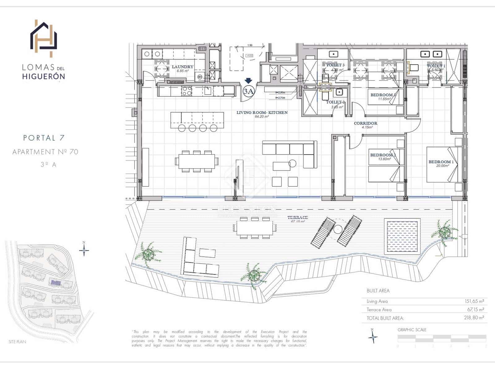 3 chambre Penthouse à vendre à Fuengirola avec piscine garage - 1 655 000 € (Ref: 8249319)