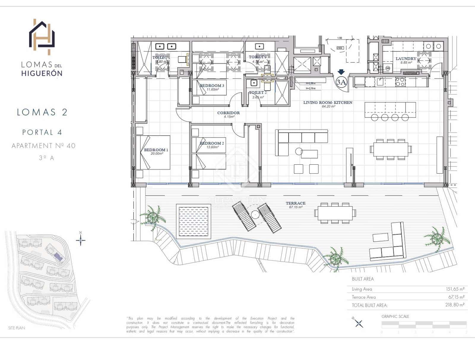 3 soverom Penthouse til salgs i Fuengirola med svømmebasseng garasje - € 1 790 000 (Ref: 8249321)