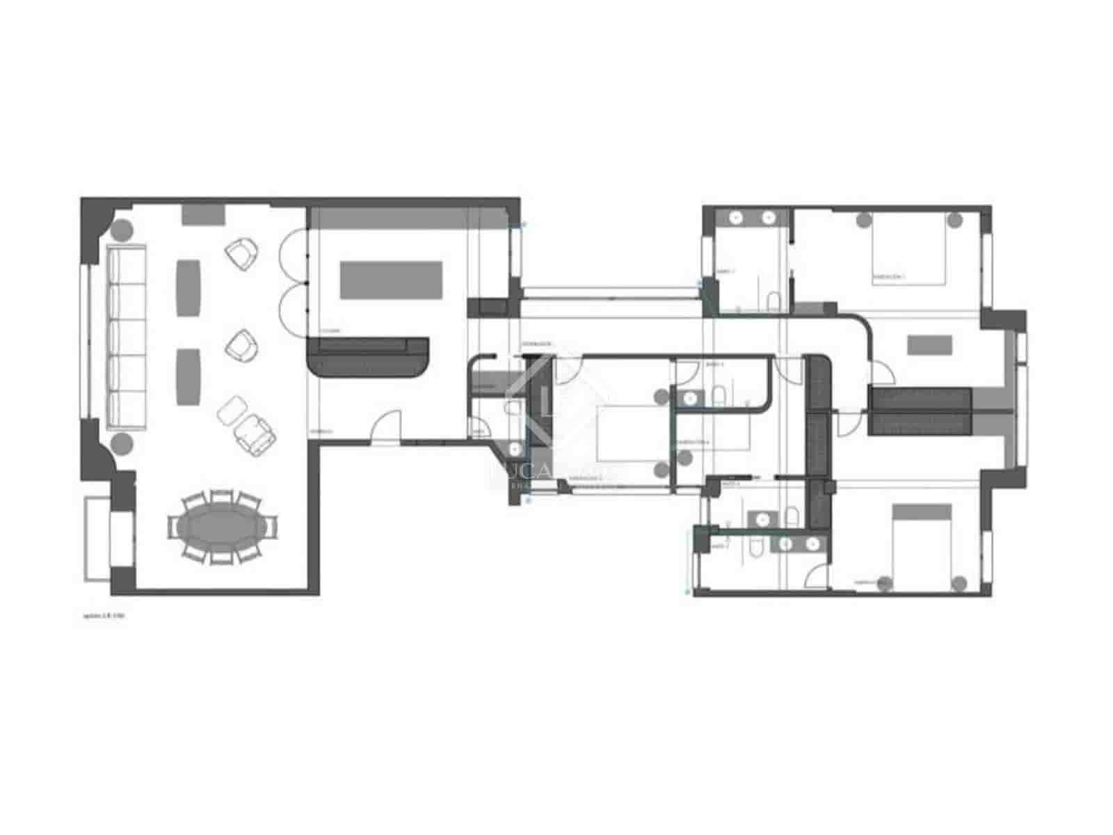 4 sypialnia Apartament na sprzedaż w Miasto Madryt - 3 500 000 € (Ref: 8293465)