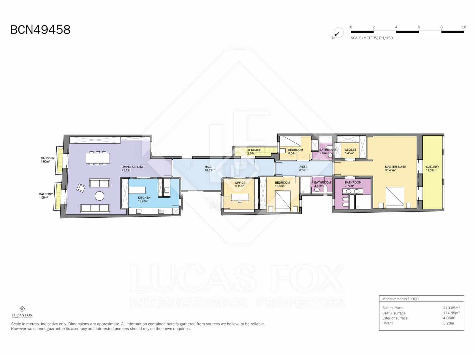 4 slaapkamer Appartement te koop in Barcelona stad - € 2.900.000 (Ref: 8296709)