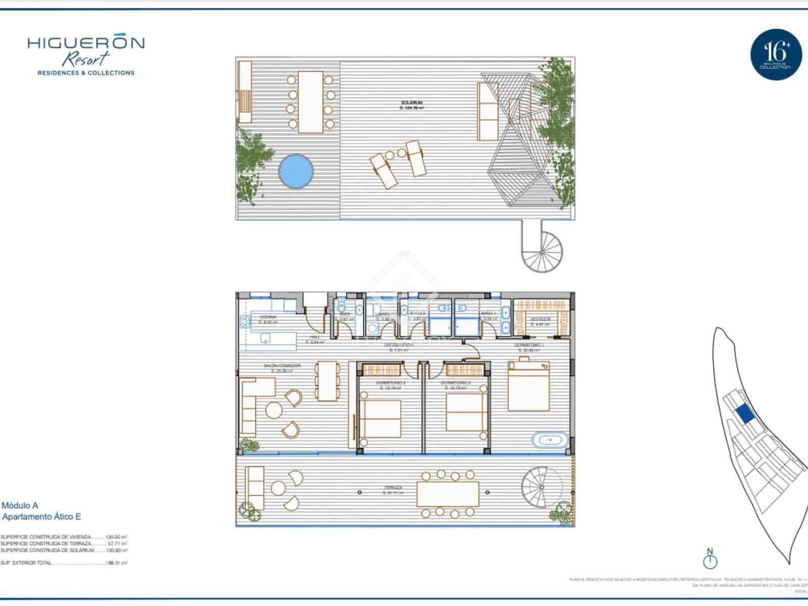 3 chambre Appartement à vendre à Mijas avec piscine garage - 1 350 000 € (Ref: 8309606)