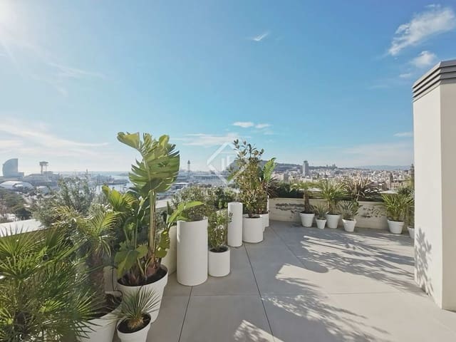 4 soveværelse Penthouse til salg i Barcelona by med swimmingpool garage - € 4.495.000 (Ref: 8312321)