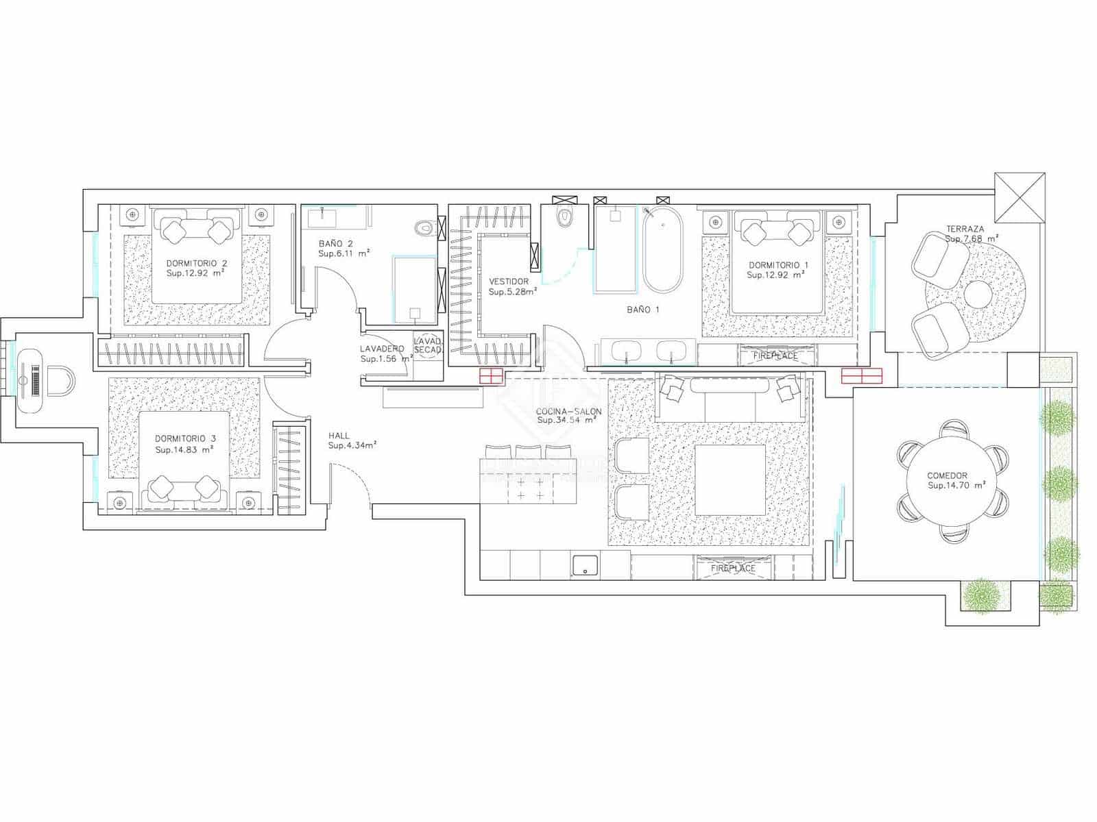 3 slaapkamer Appartement te koop in Estepona met zwembad garage - € 1.750.000 (Ref: 8316942)